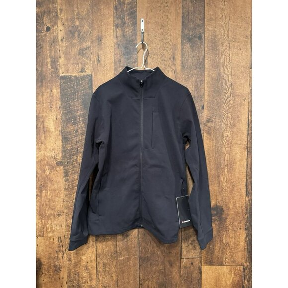 NWT Lululemon Sojourn Jacket Black Large LOGO - Picture 2 of 7